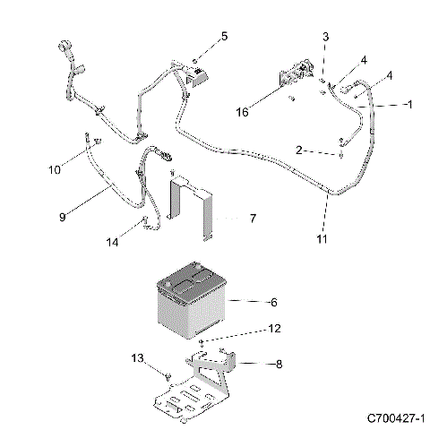 ELECTRICAL, BATTERY - D20BBP99A4/B4/FP99A4 (C700427-1)