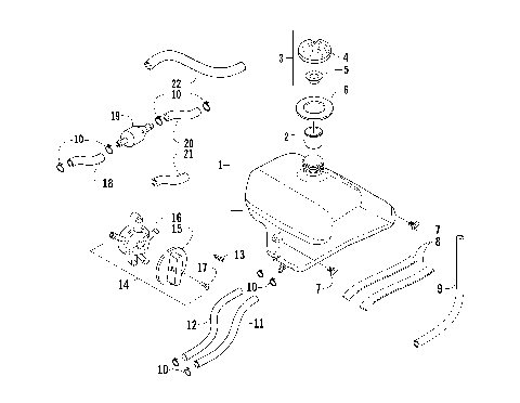 GAS TANK ASSEMBLY [81005]