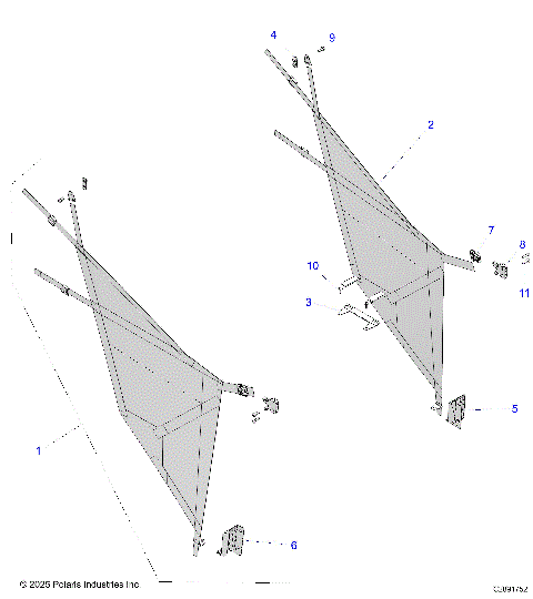 BODY, SIDE NETS - MIDSIZED ()