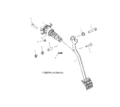 FOOT BRAKE - A11RB42AA/A11RD50AA/AB/A11RF50AA (4981798179C01)