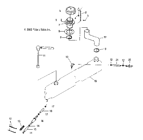 OIL TANK - W045297DA/IA (4990519051A12)