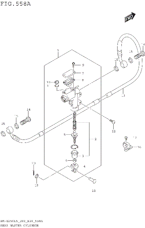 REAR MASTER CYLINDER