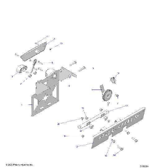 ELECTRICAL, HORN, FOG LIGHT, and LICENSE PLATE LIGHT - A24SES57C9/F9/E9 (C102504)