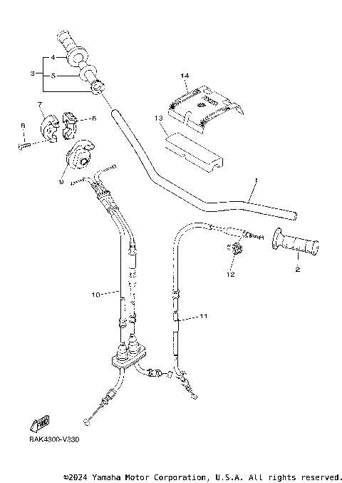 STEERING HANDLE & CABLE