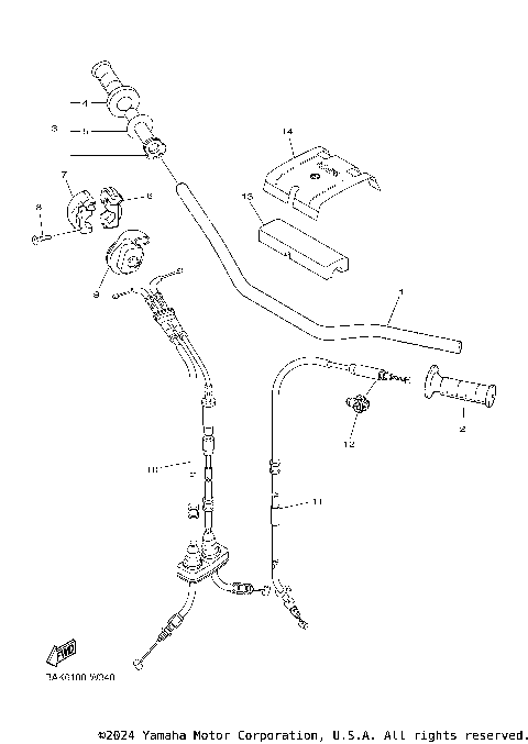 STEERING HANDLE & CABLE