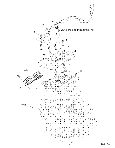 ENGINE, THROTTLE BODY AND VALVE COVER - R17RT_99 ALL OPTIONS (701108)