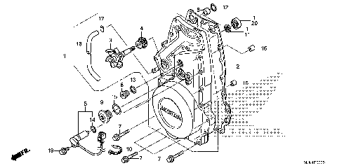 FRONT CRANKCASE COVER