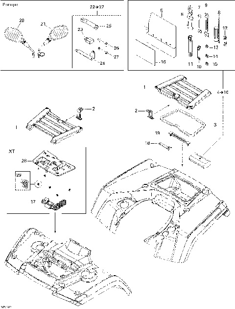 09- Front and Rear Trays STD