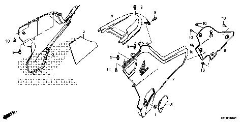 SIDE COVER@TANK COVER