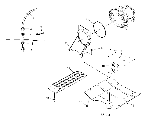 WATER INLET - I984673 (4945164516b010)
