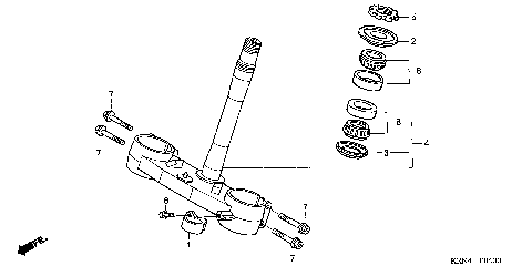STEERING STEM ('04-'07)