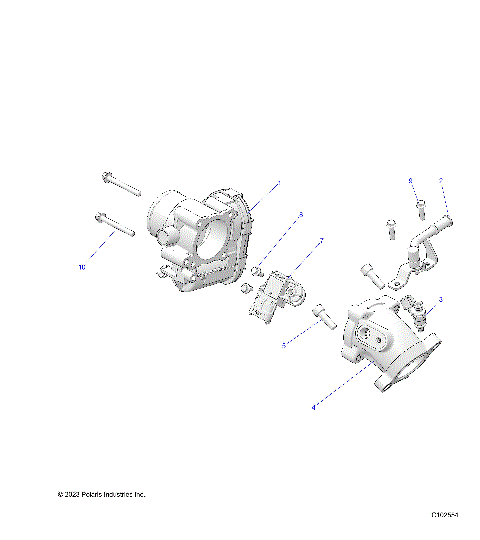 ENGINE, THROTTLE BODY and FUEL RAIL - A26SEA57F1/C1/C4/E1/E4 (C102554)