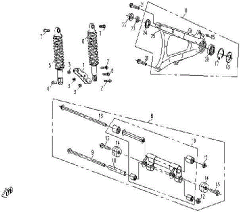 REAR SUSPENSION COMP