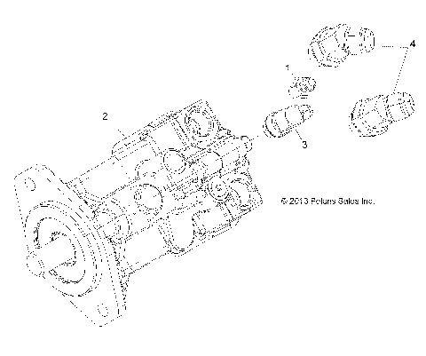 DRIVE TRAIN, DRIVEN MOTOR - R16B1PD1AA/2P (49BRUTUSMOTORDVN13)
