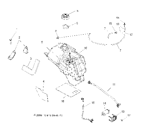 FUEL TANK - A07MH68AX/AY/AZ (49ATVFUEL800EFI)