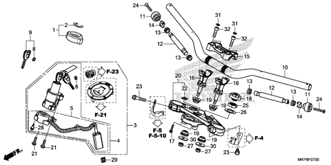 HANDLEBAR@TOP BRIDGE