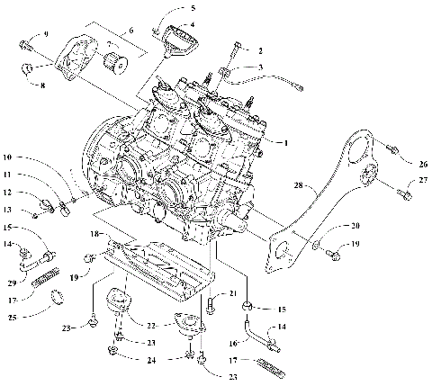 ENGINE AND RELATED PARTS [106207]