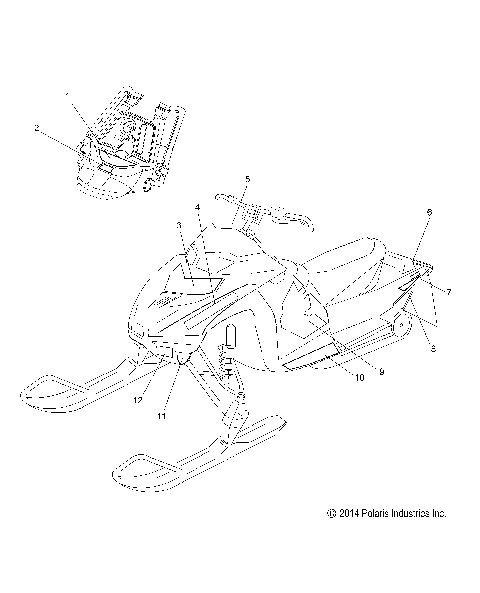 BODY, DECALS - S16MX6JSA/JEA (600207)