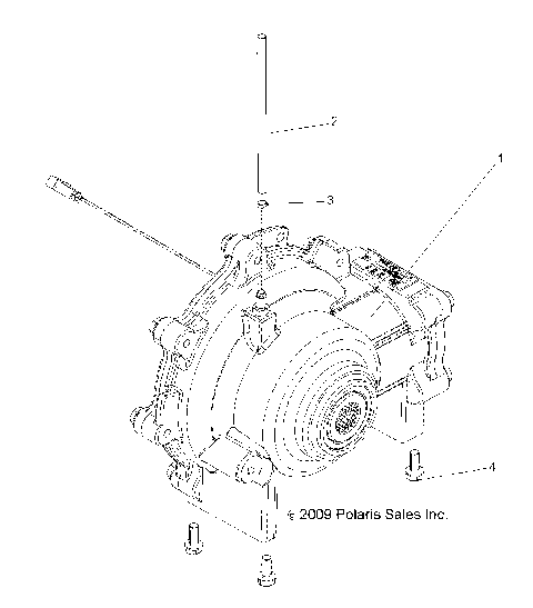 DRIVE TRAIN, FRONT GEARCASE - R14WH9EMD (49RGRTRANS106X6)