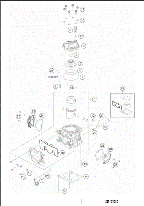 CYLINDER, CYLINDER HEAD