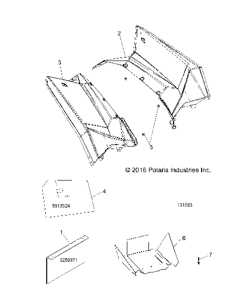 BODY, REAR CAB AND HEAT SHIELDS - A18SVE95BR [101583]