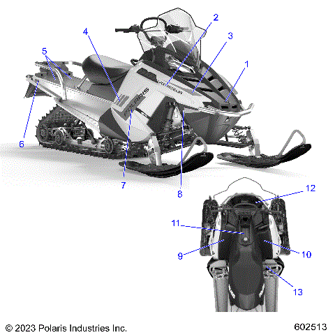BODY, DECAL - S24CFF5TSL (602513)