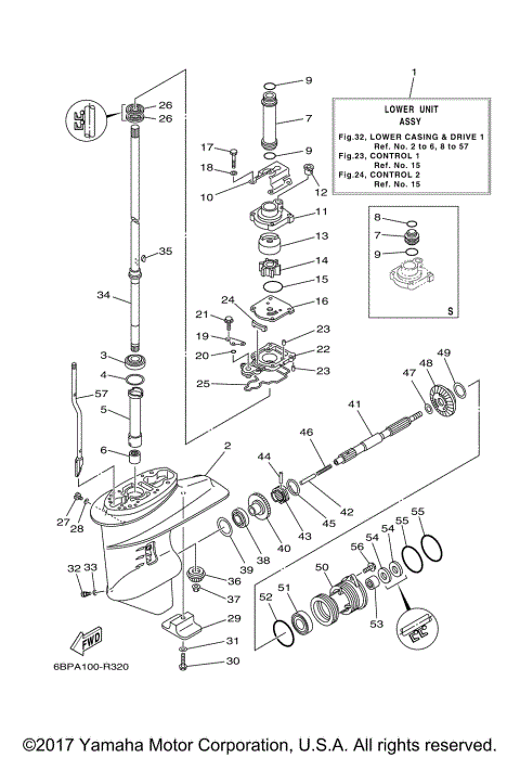 LOWER CASING DRIVE 1