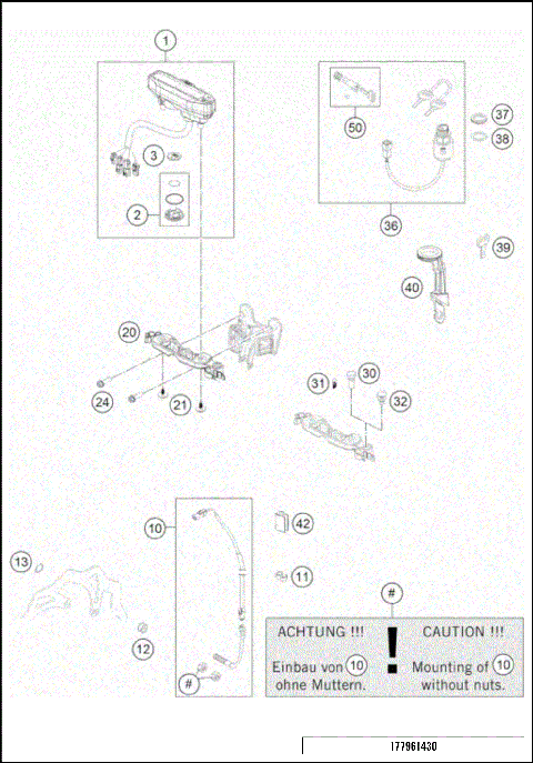 INSTRUMENTS / LOCK SYSTEM