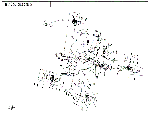 BRAKE SYSTEM (NO PARKING SYSTEM)
