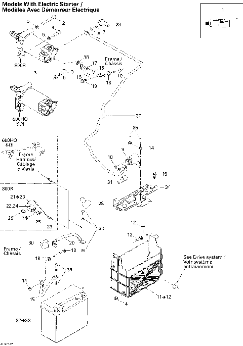 10- Battery And Starter 800R