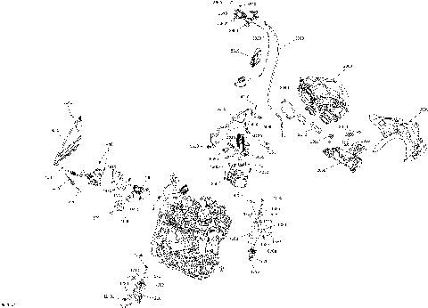 01- Engine Boondocker - 850 E-TEC - Package BD3700 RE