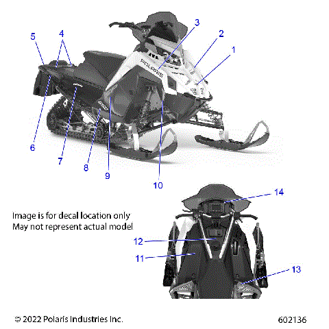 BODY, DECAL - S23TDB6RSL (602136)