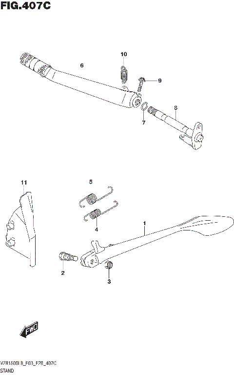 STAND (VZR1800BZL8 E28)