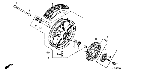 FRONT WHEEL (1)