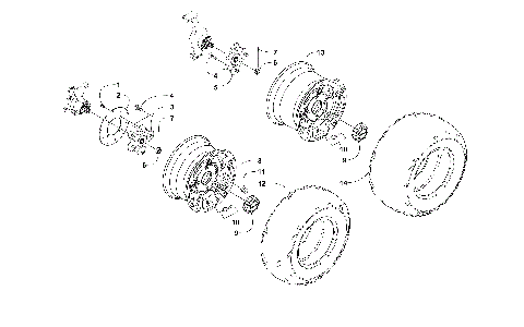 WHEEL AND TIRE ASSEMBLY [300676]