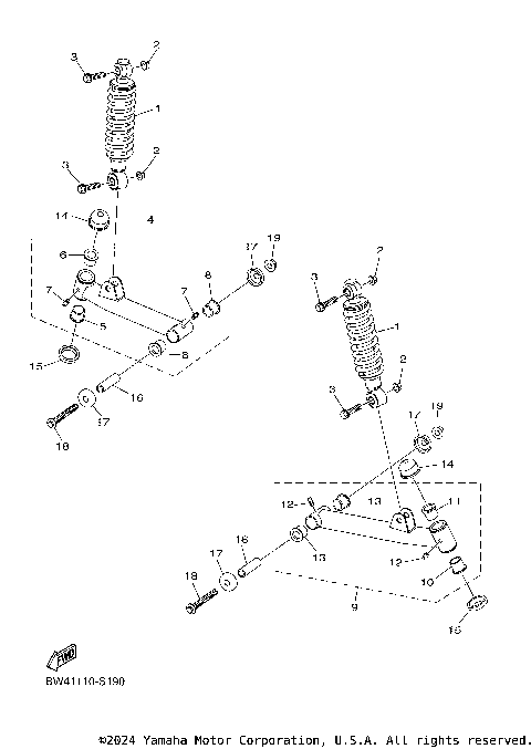 FRONT SUSPENSION WHEEL