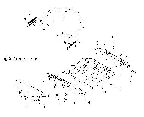 BODY, BUMPER, REAR and CLOSEOFF - S10BF6KSL/KSA/KEA (49SNOWBUMPERRR10PR)