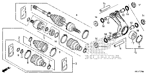 REAR KNUCKLE@REAR DRIVE