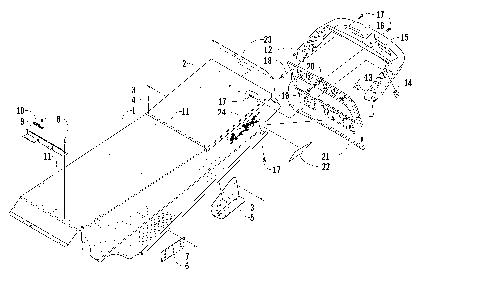TUNNEL AND REAR BUMPER [86224]