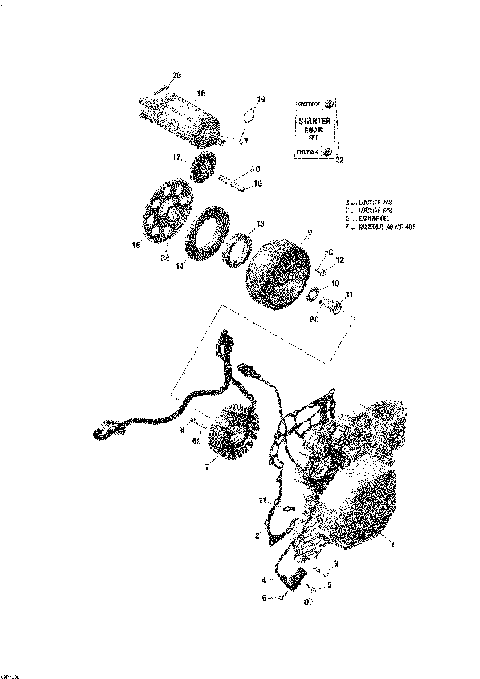 03- Magneto And Electric Starter - 600 ACE