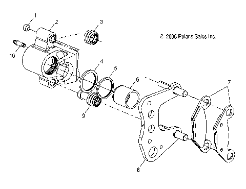 BRAKE, FRONT - A07MH68AX/AY/AZ (4999200229920022B02)