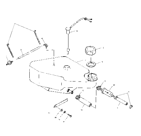 OIL TANK - I994590 (4951425142a012)