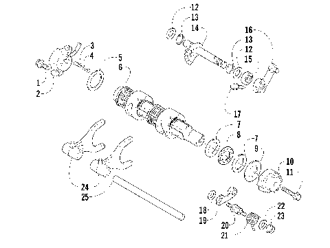 GEAR SHIFTING ASSEMBLY [85847]