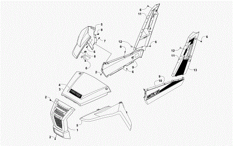 FRONT AND SIDE PANEL ASSEMBLIES