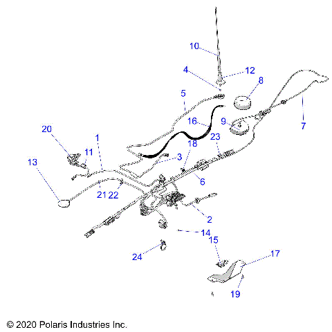 ELECTRICAL, DASH INSTRUMENTS, RIDE CAMMAND - R21RRZ99A9/AC/AP/AW/B9/BC/BP/BW (C730078)