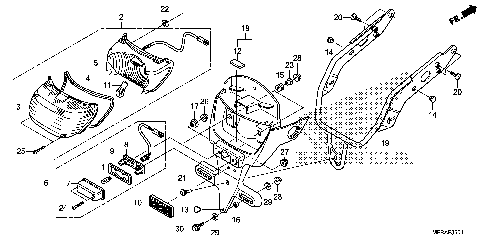 TAILLIGHT@LICENSE LIGHT