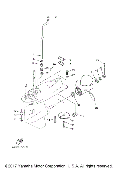 LOWER CASING DRIVE 2