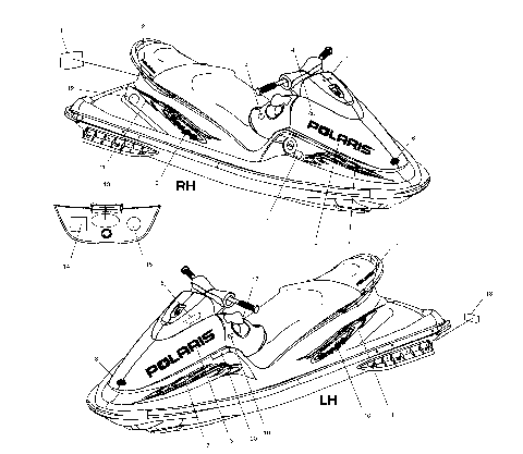 DECALS - W015197D (4964826482A008)