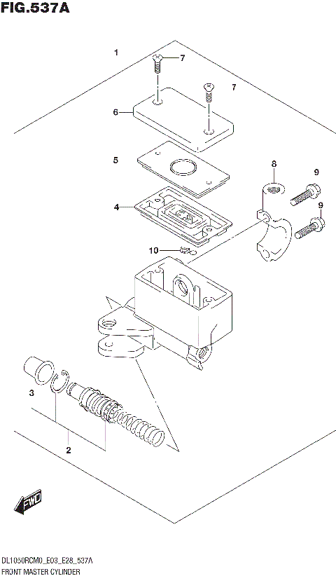 FRONT MASTER CYLINDER