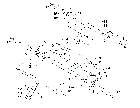 REAR SUSPENSION ARM ASSEMBLY [104831]